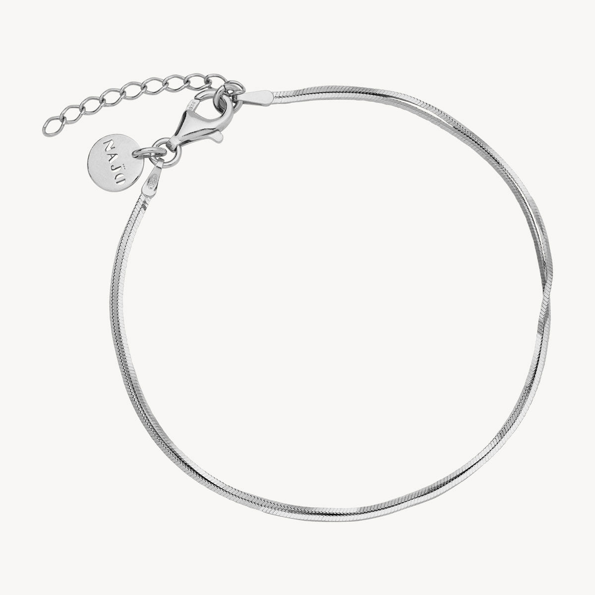 Sterling Silver Mirage Double Chain Bracelet
