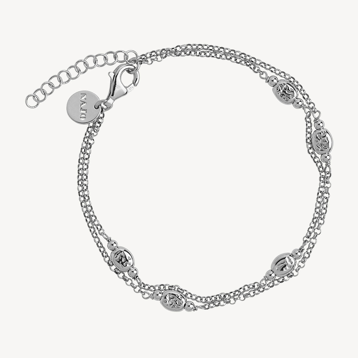 Sterling Silver Volare Layered Bracelet
