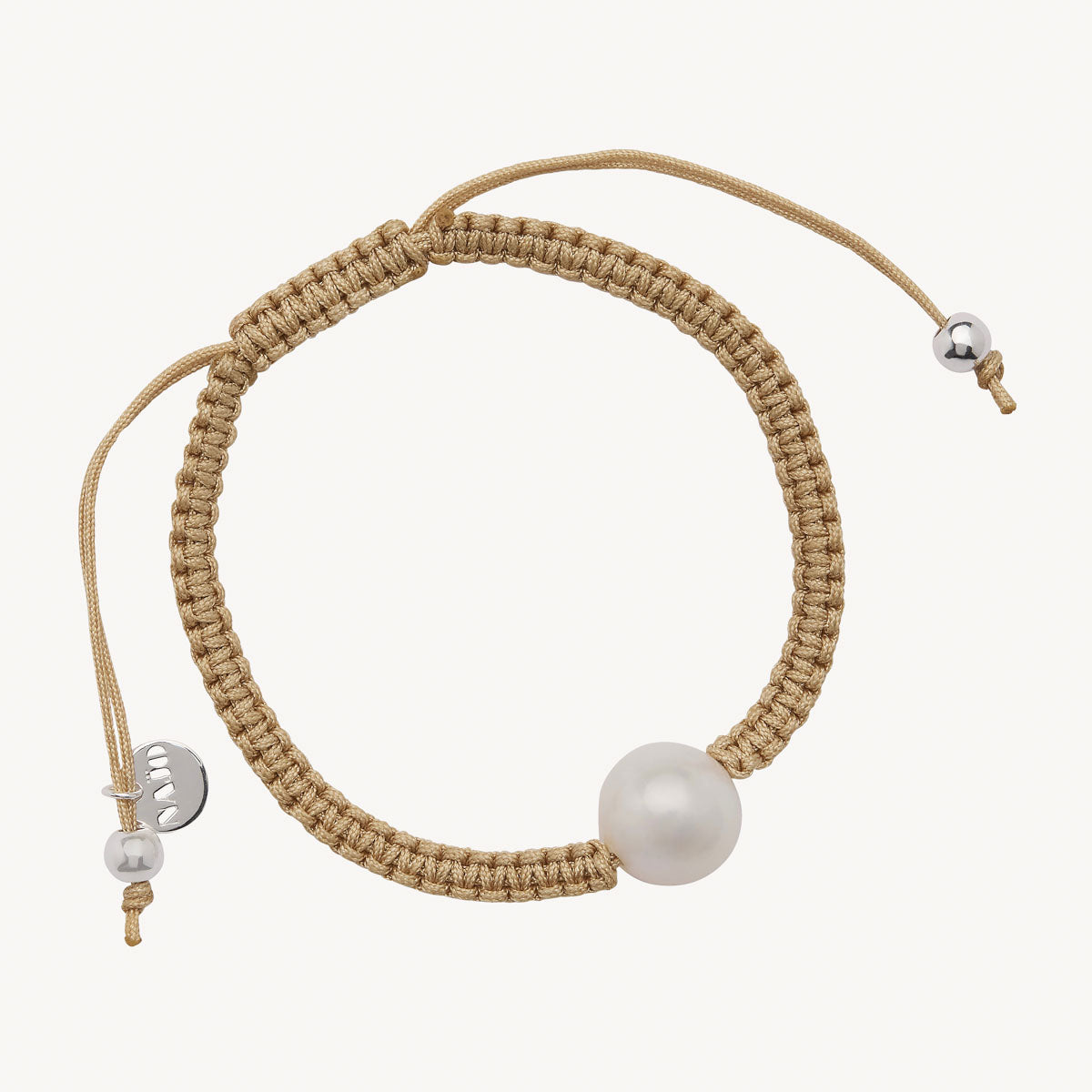 Camel Coco Lagoon 12mm Pearl Bracelet