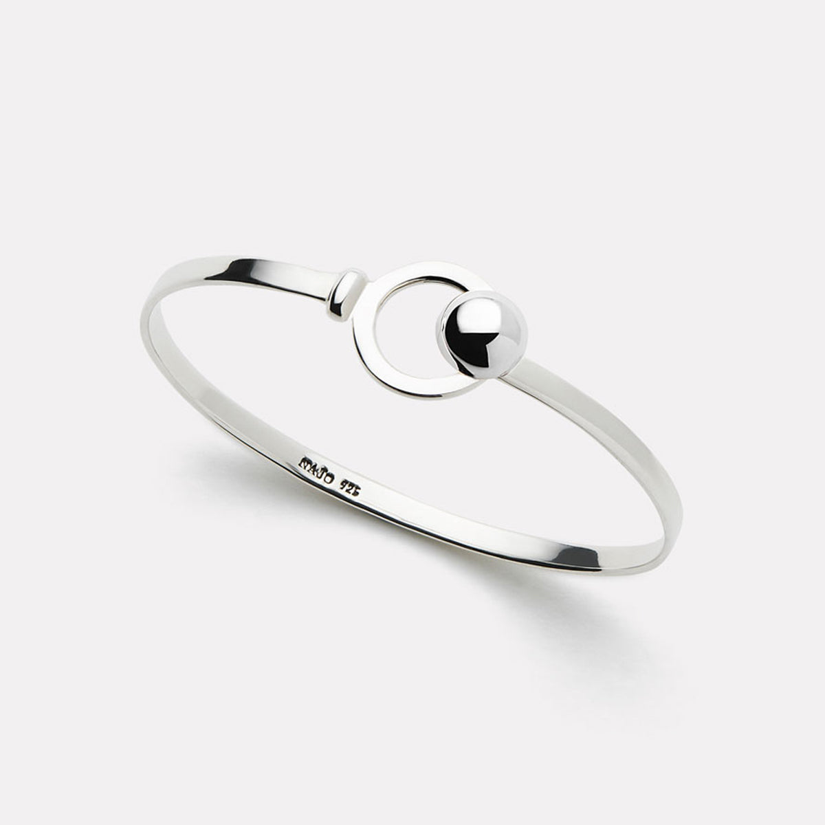 Sterling Silver Aurora Bangle
