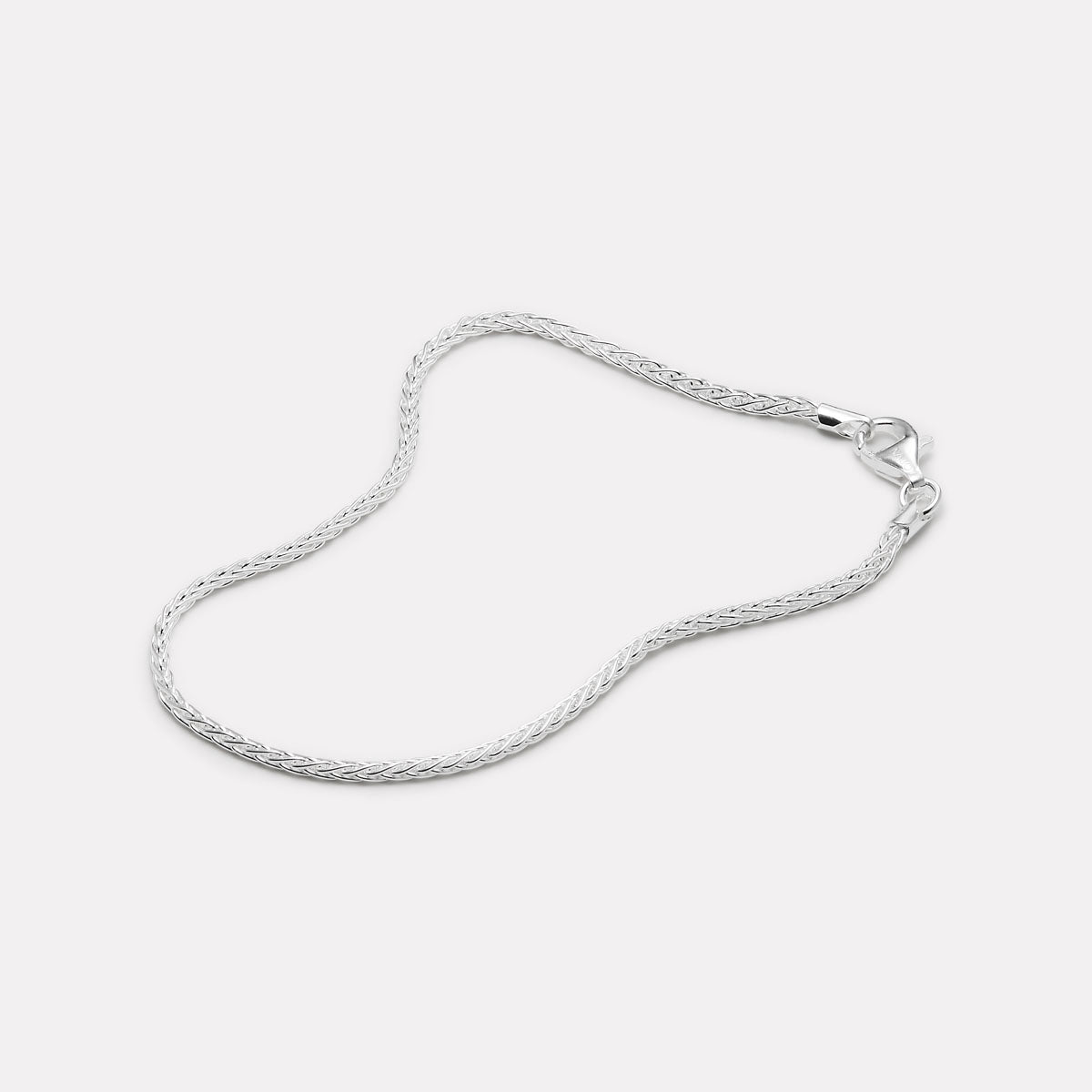 Sterling Silver Kinetic Men’s Silver Chain Bracelet