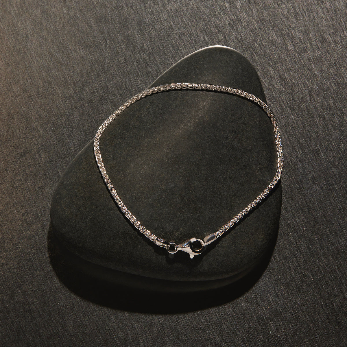 Kinetic Men’s Silver Chain Bracelet