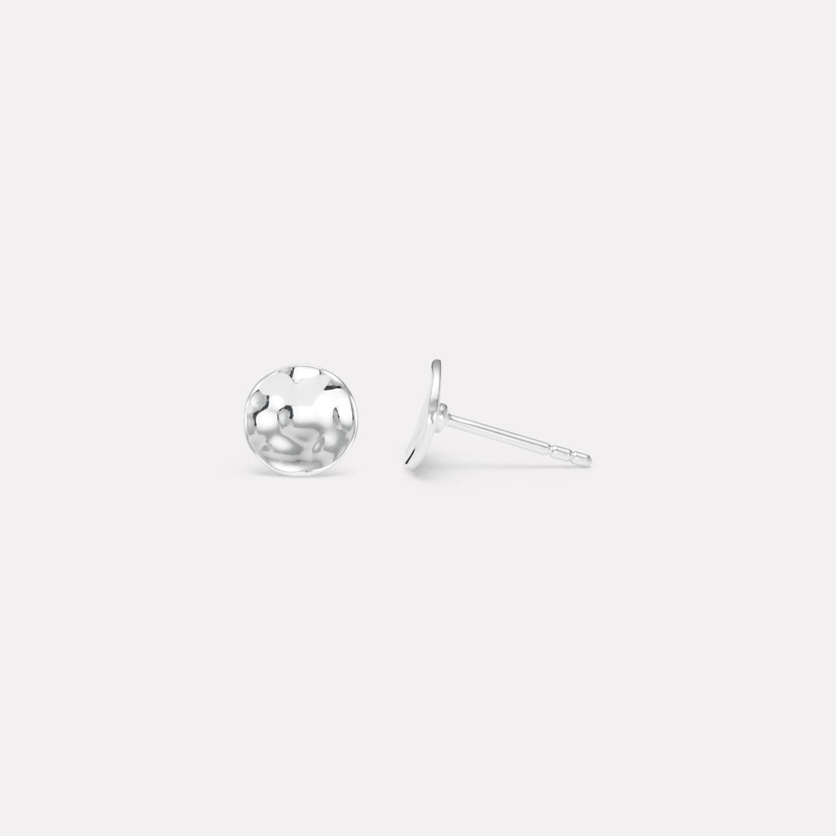Double Beat Stud Earrings