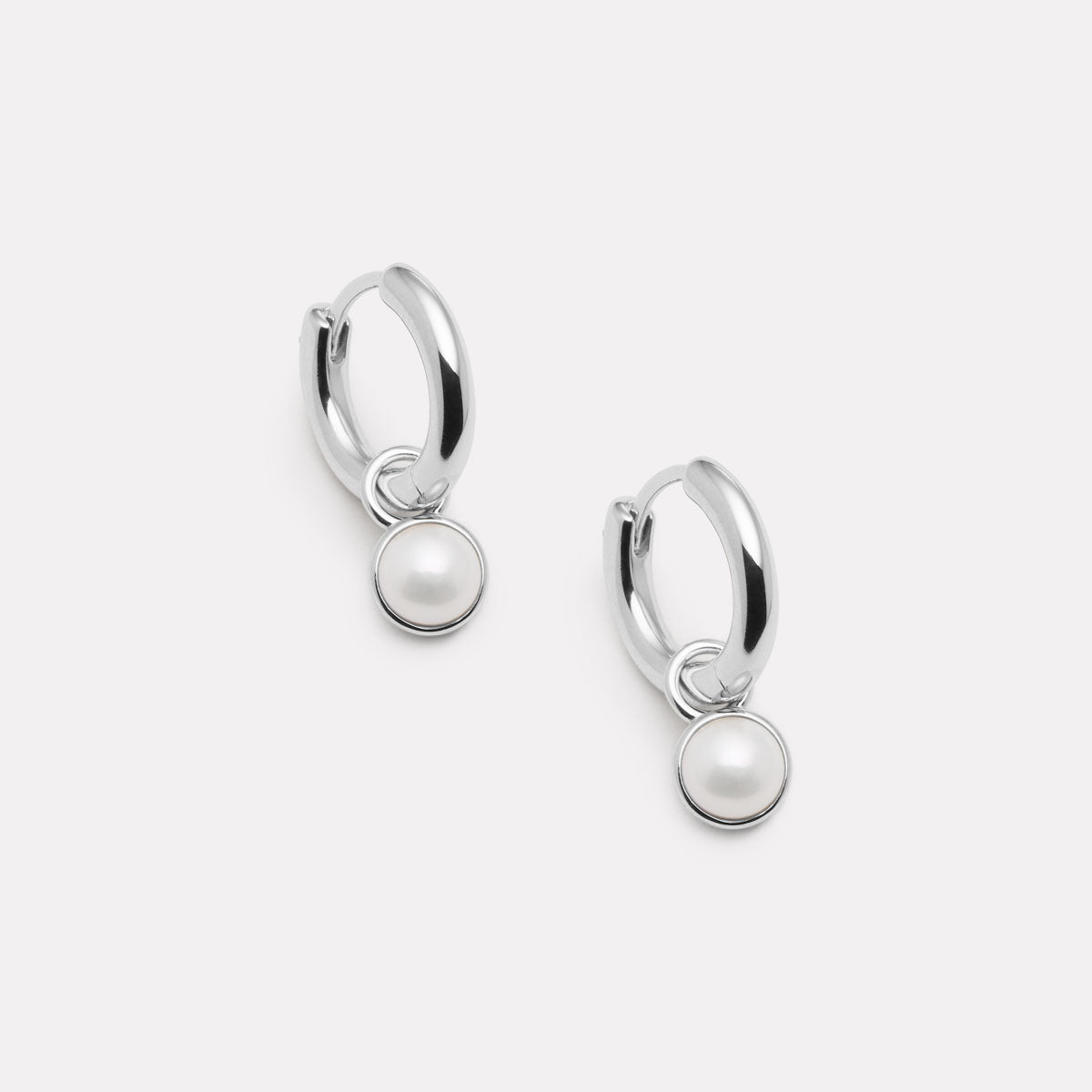 Sterling Silver Heavenly Pearl Earrings
