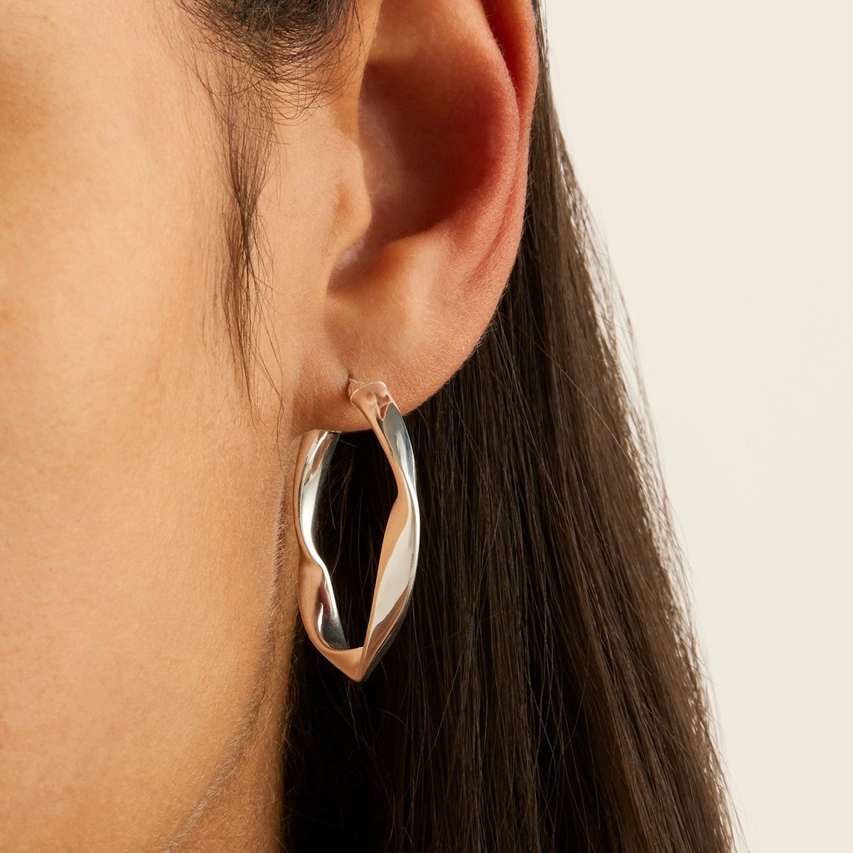 Garden of Eden Hoop Earring