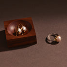 Garland Pearl Earring