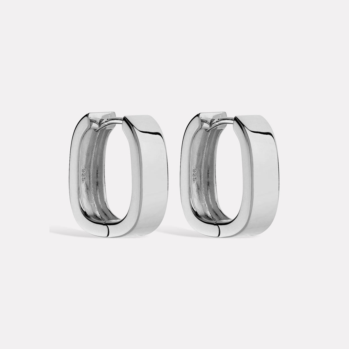 Sterling Silver Elysium Hoop Earrings