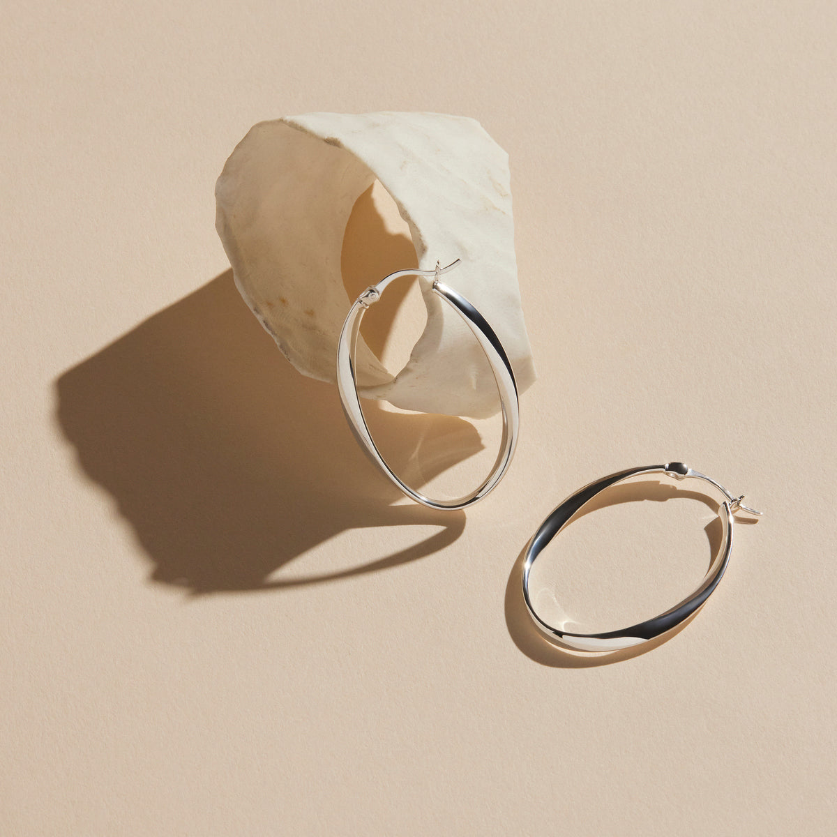 Cinta Large Hoop Earring