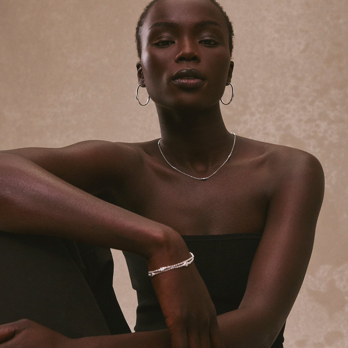 Cinta Large Hoop Earring