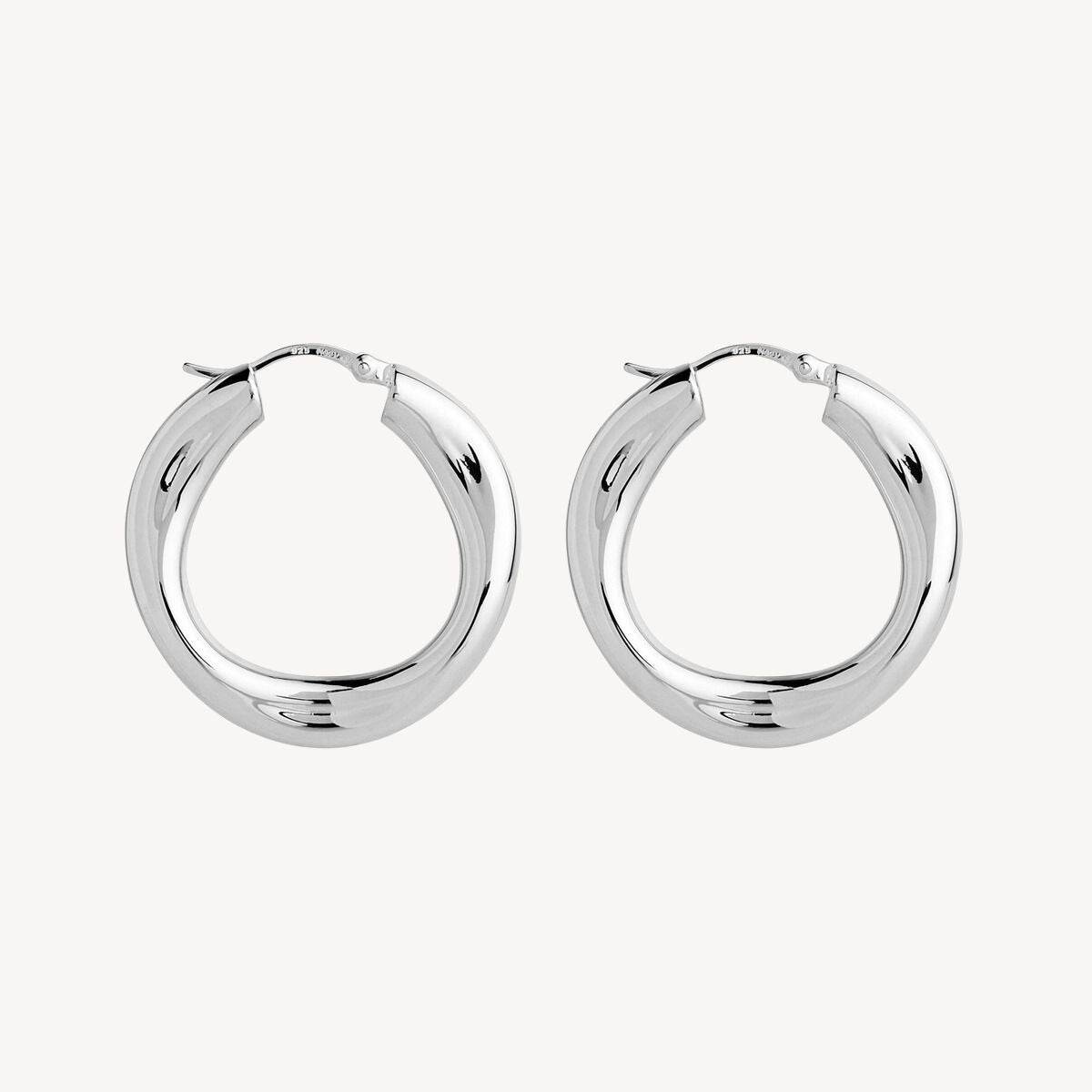 Dune Medium Hoop Earring
