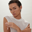 Sea Nymph Pearl Drop Earrings