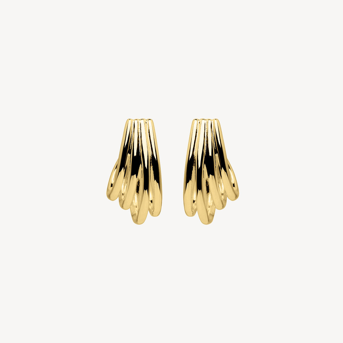 Yellow Gold Vitality Earrings