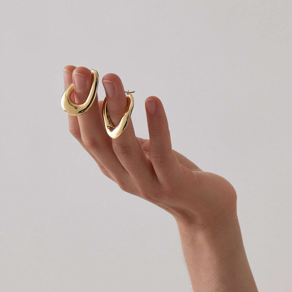 Gravity Hoop Earrings