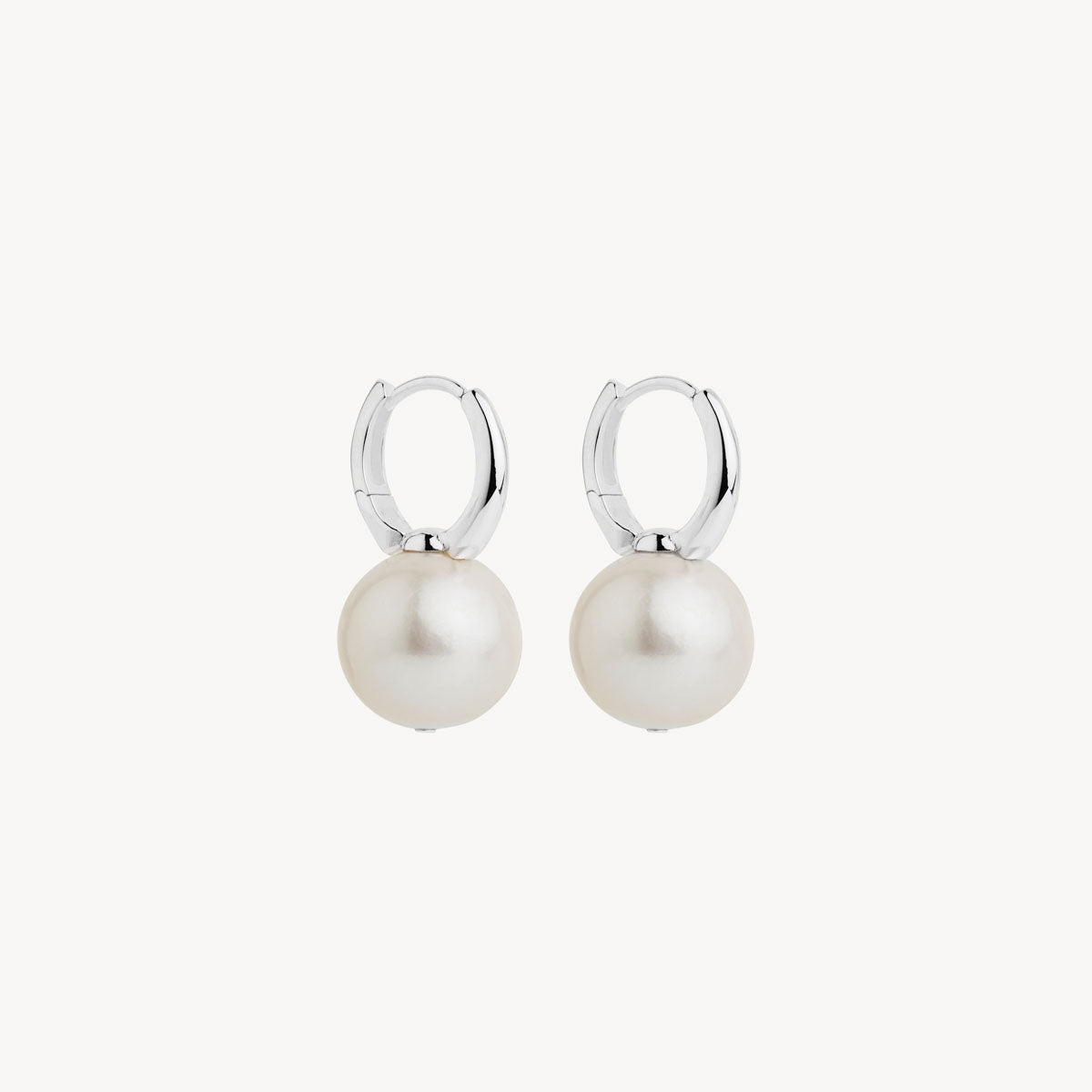 Sterling Silver Capella Pearl Earrings
