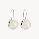 Sterling Silver Chroma Moonstone Earrings