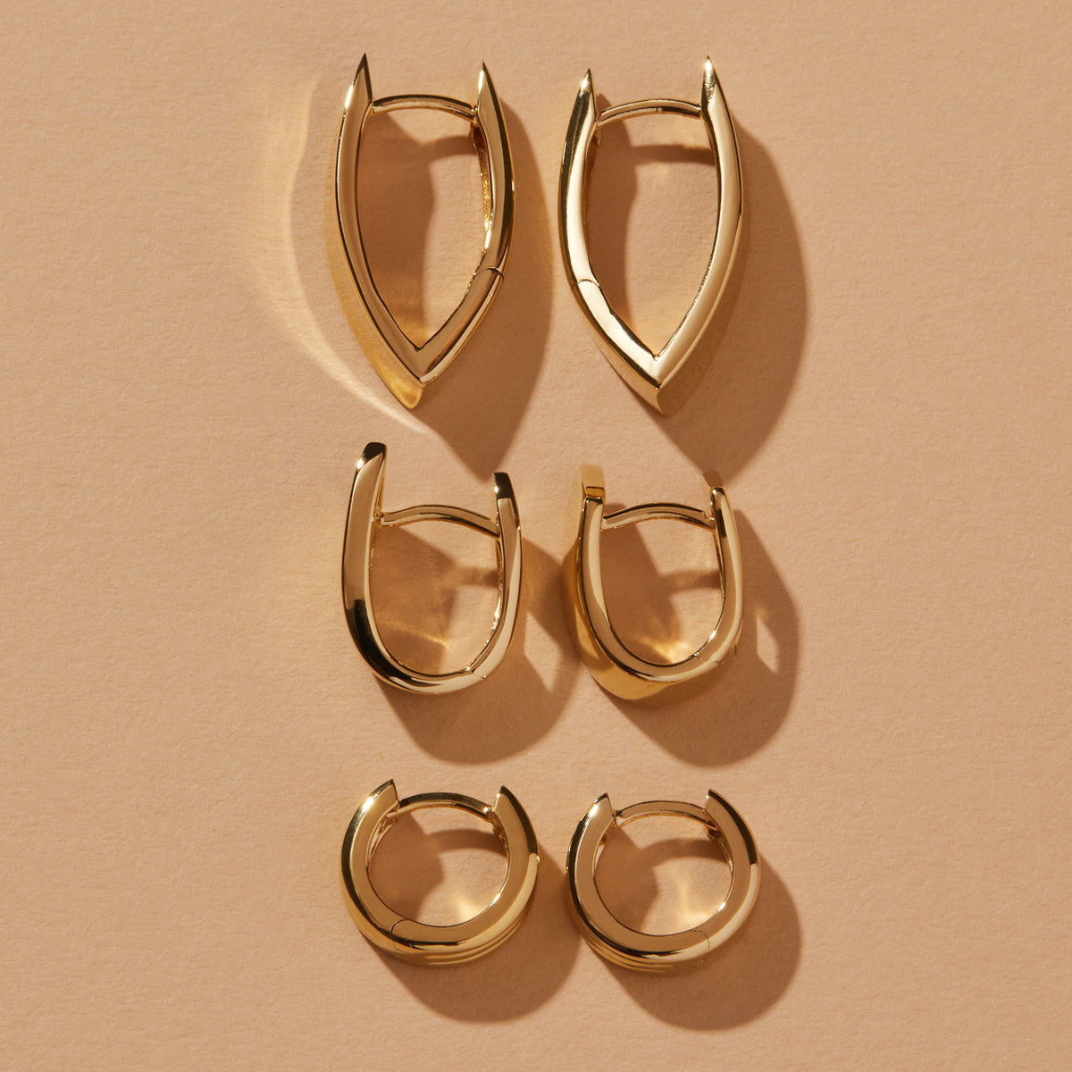 Carrousel Huggie Earrings