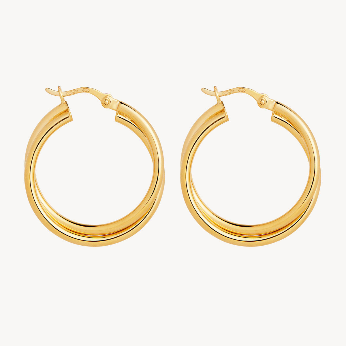 Duet Hoop Earrings