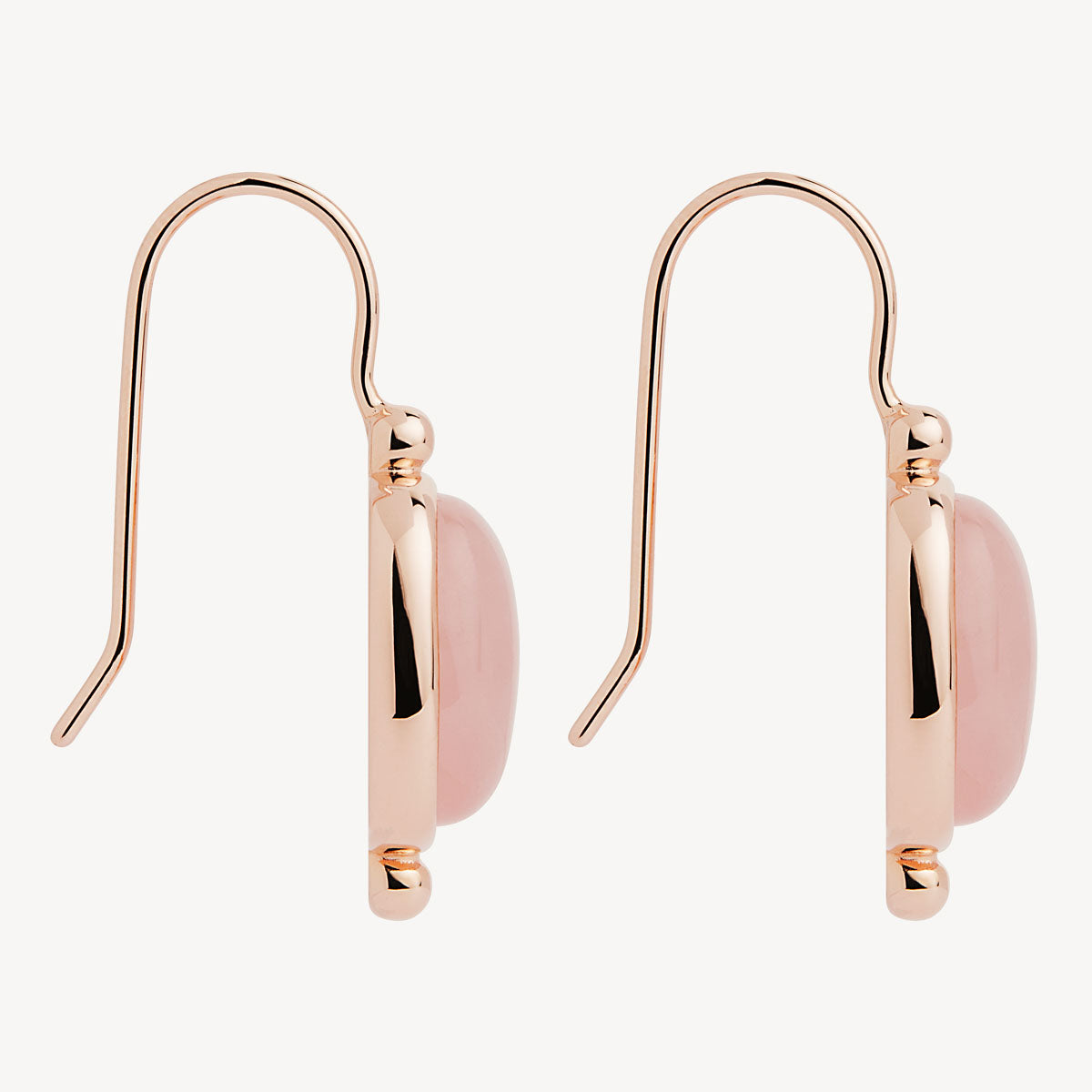 Fleur Rose Quartz Earrings