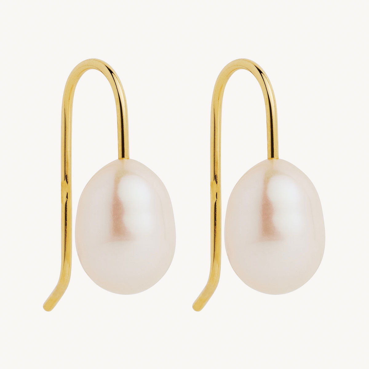 Yellow Gold Isla Pearl Earring