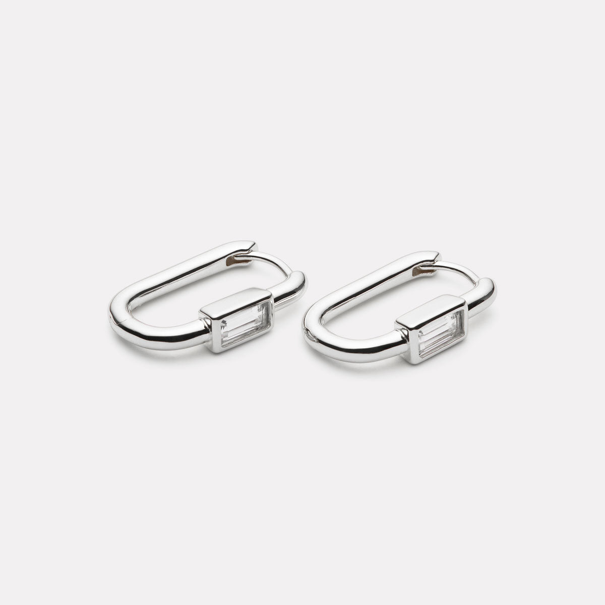 Sterling Silver Skye Cubic Zirconia Earrings