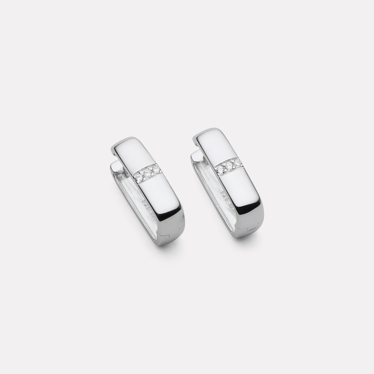 Sterling Silver Starlight Cubic Zirconia Earrings
