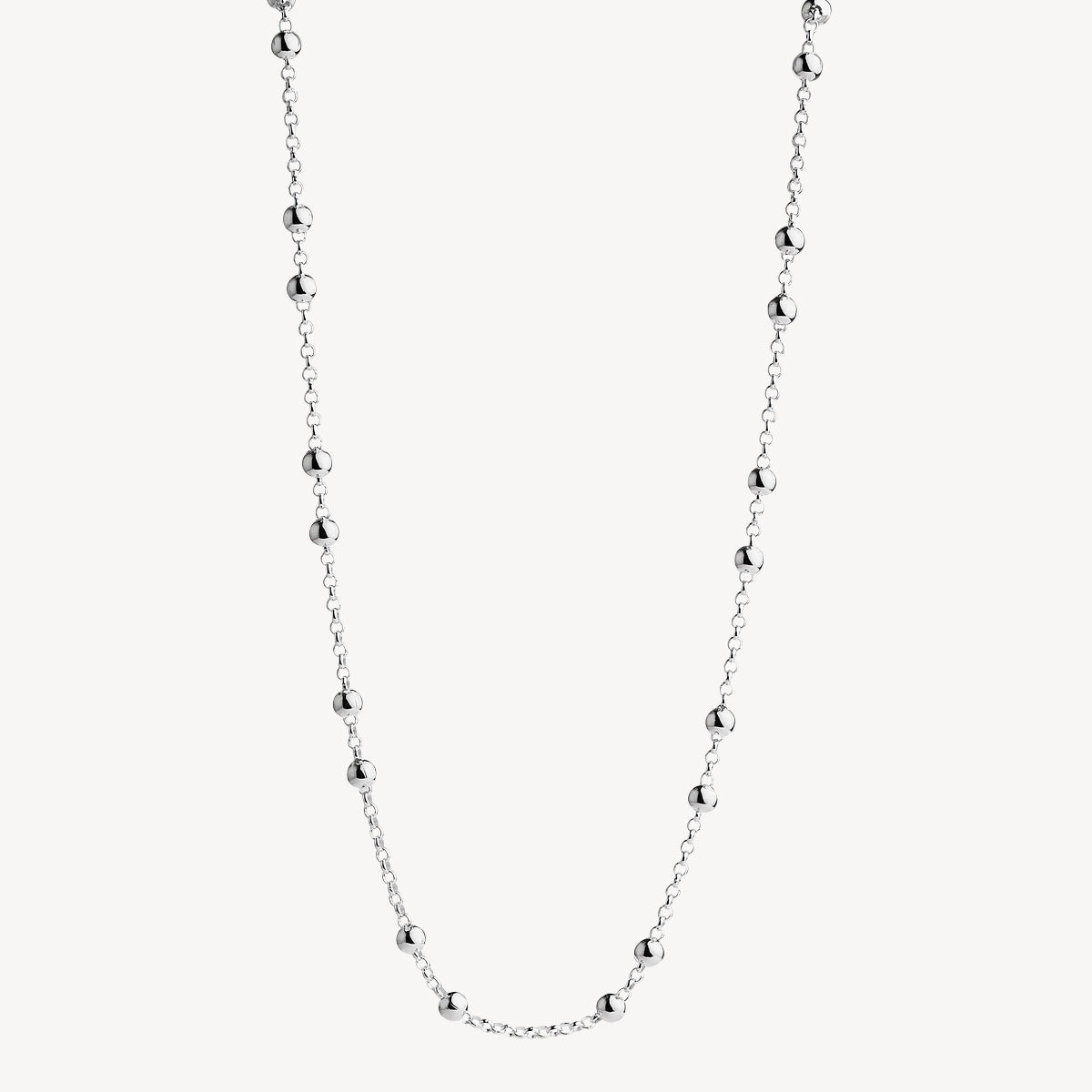 Sterling Silver Mattina Necklace (60cm)