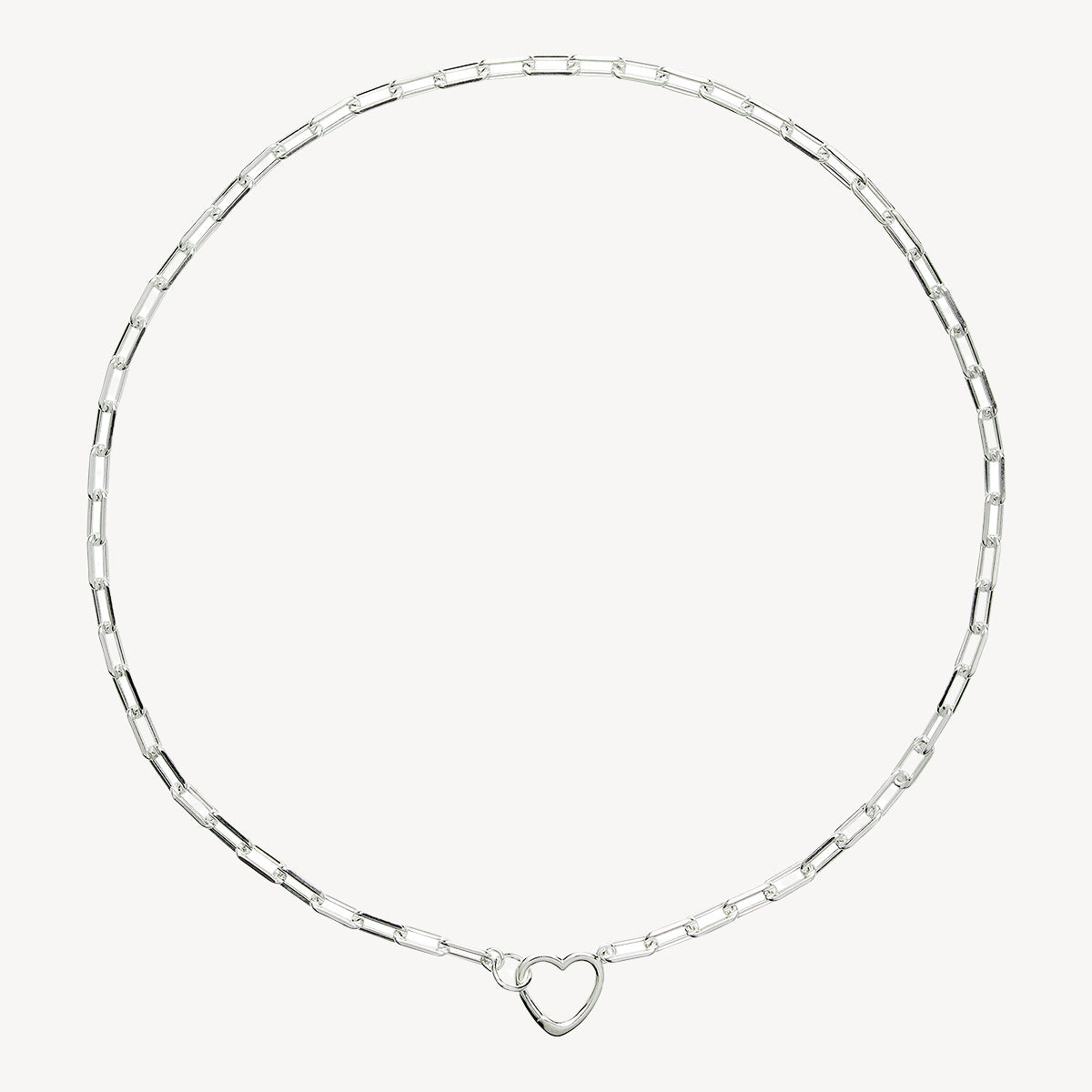 Cuore Chain Link Necklace