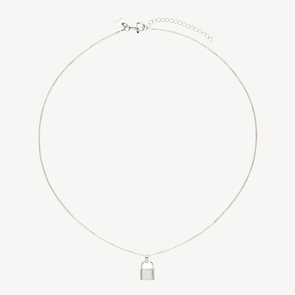 Love Lock Pendant (45cm + 5cm ext)