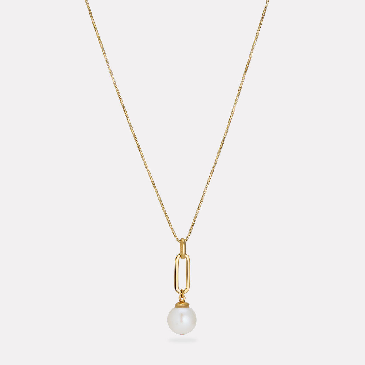 Yellow Gold The Enchantress Pearl Pendant Necklace