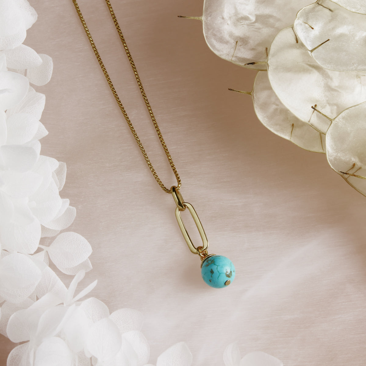 The Enchantress Turquoise Pendant Necklace