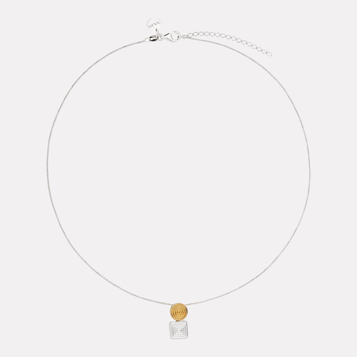 Labyrinthe Two-Tone Pendant