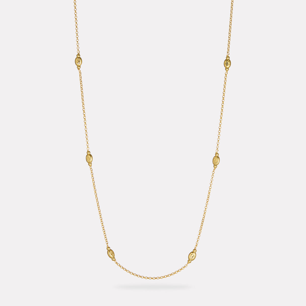 Yellow Gold 45cm Volare Necklace