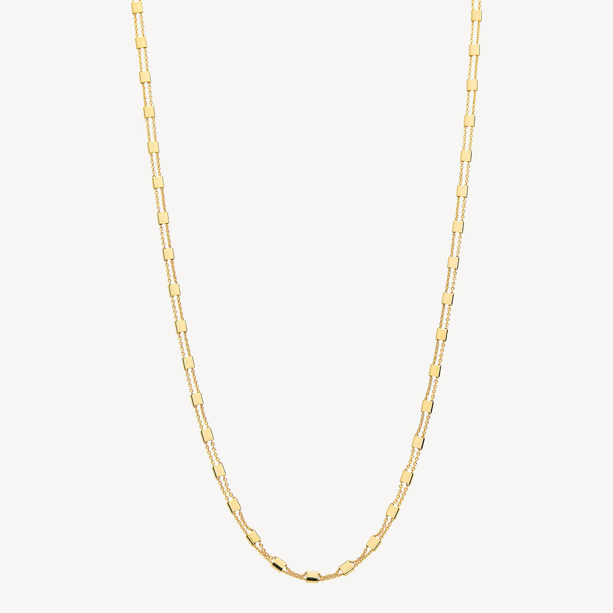 Yellow Gold Summer Veil Necklace