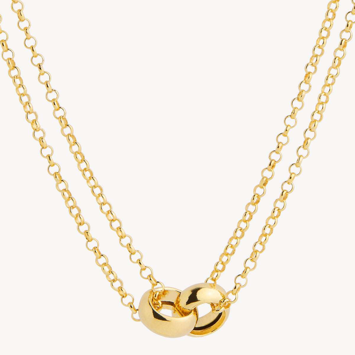 Yellow Gold Ensemble Necklace
