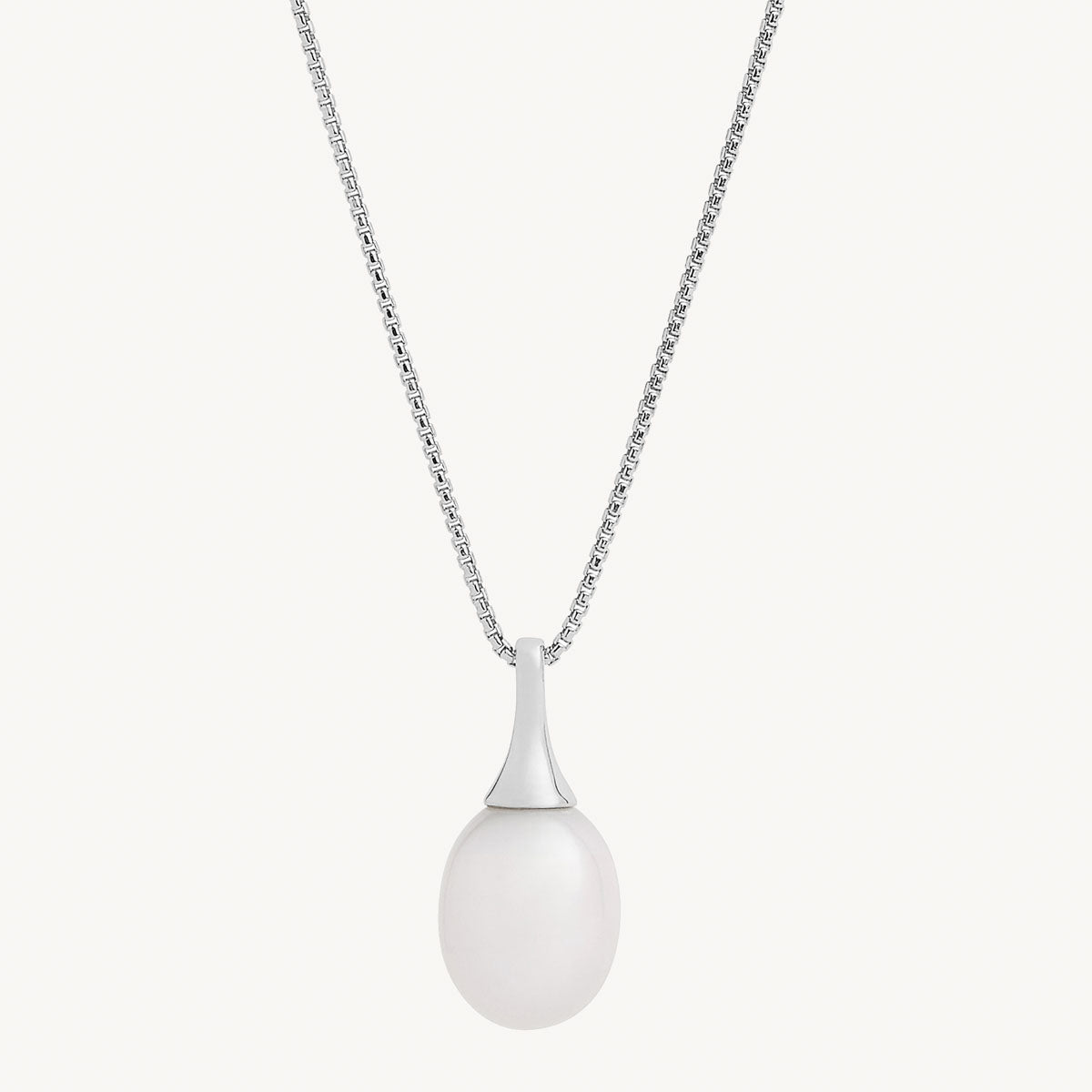 Sterling Silver Isla Pearl Necklace