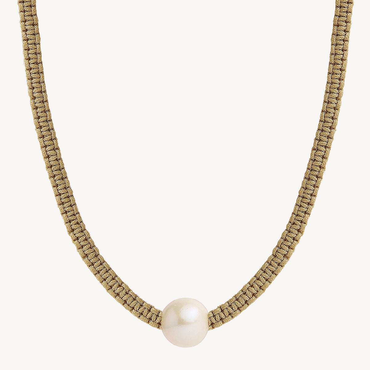 Camel Coco Lagoon Pearl Necklace