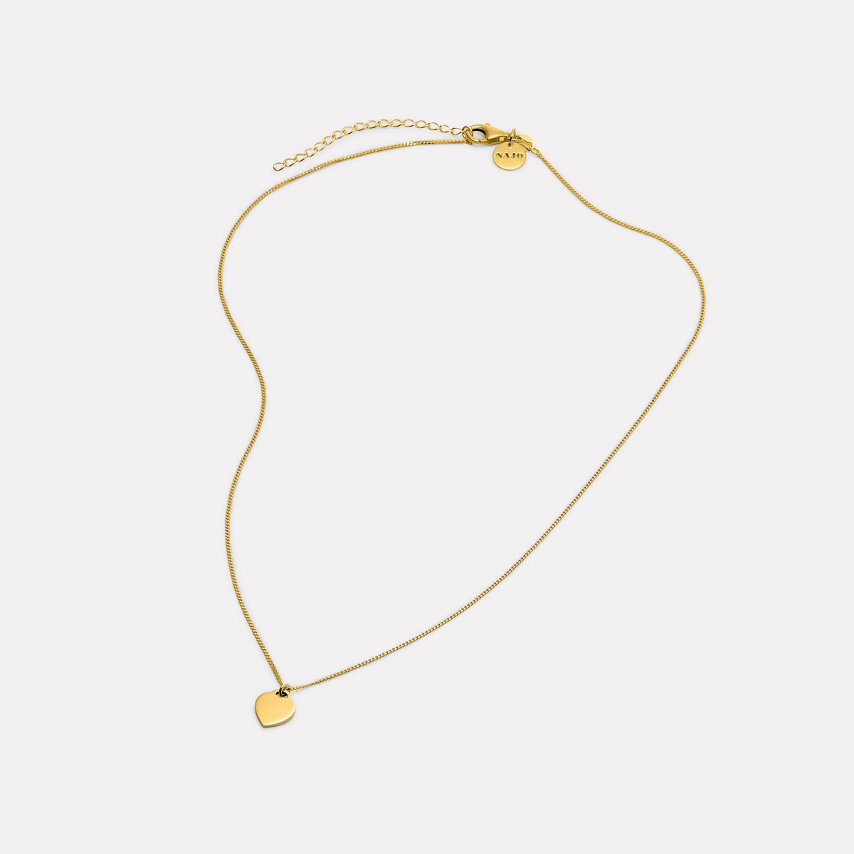 Yellow Gold Promise Necklace