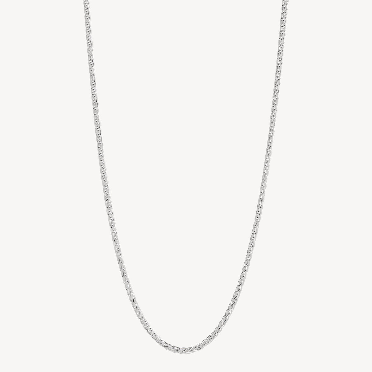 Sterling Silver Kinetic Men’s Silver Chain Necklace