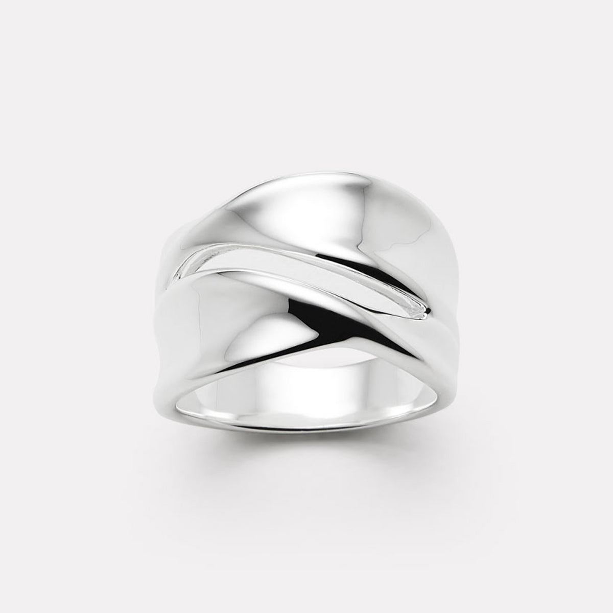 Sterling Silver Somersault Ring
