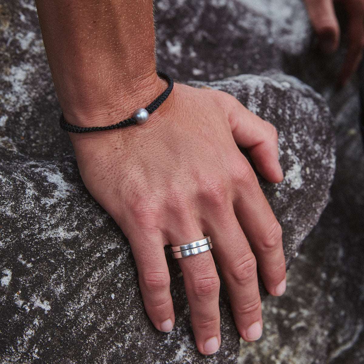 Horizon Men's Silver Ring