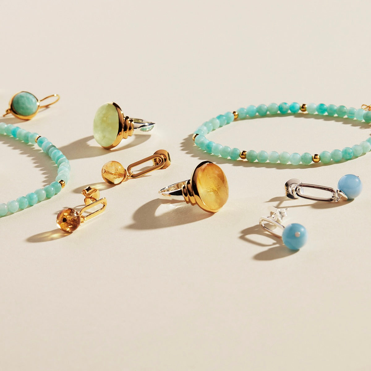 Ulysses Aquamarine Earrings