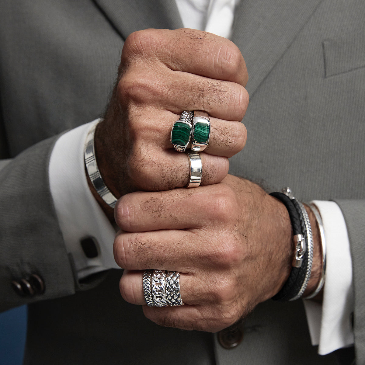 Legacy Sterling Silver Men's Ring