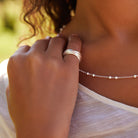 Revival Eight-Band Silver Ring