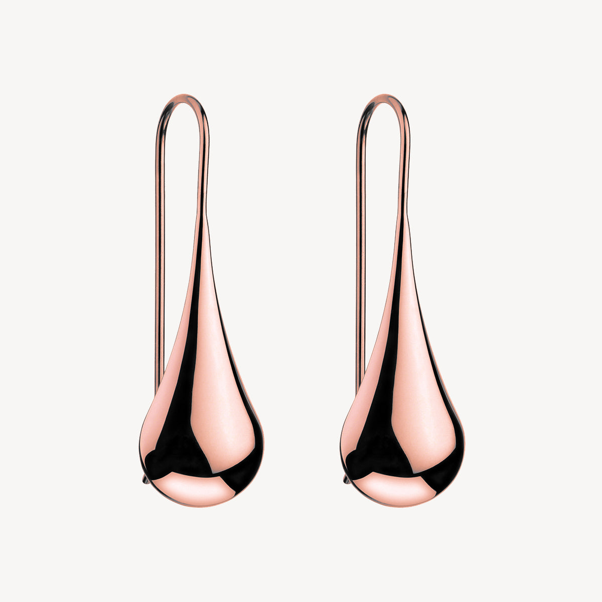Rose Gold Weeping Woman Earring