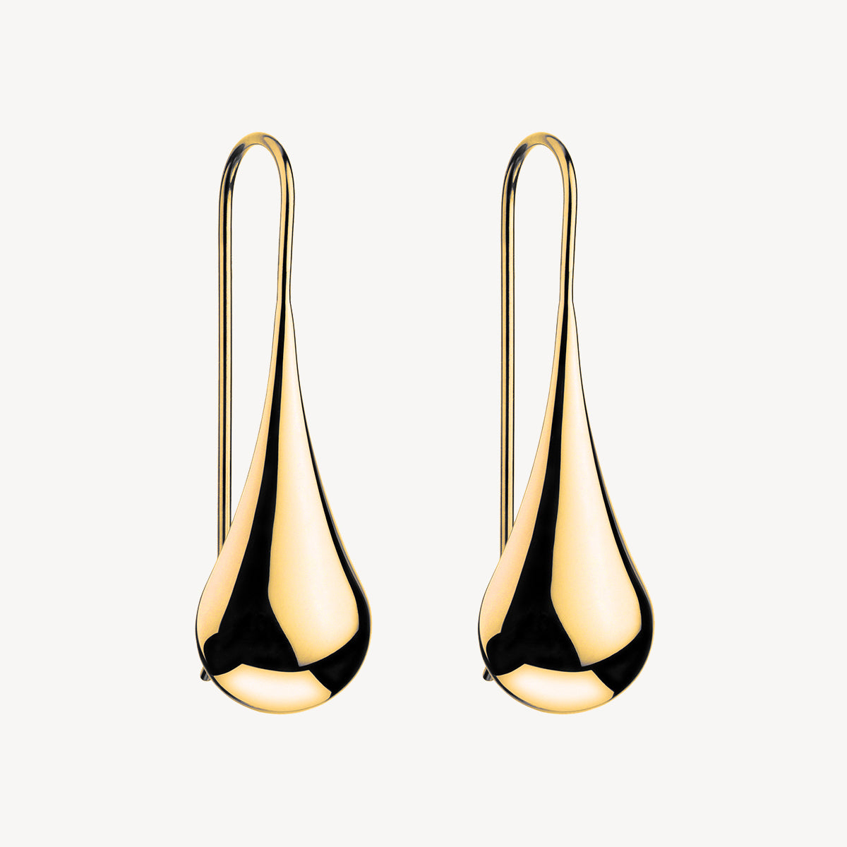Yellow Gold Weeping Woman Earring