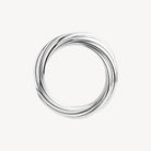 Revival Eight-Band Silver Ring