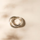 Revival Eight-Band Silver Ring