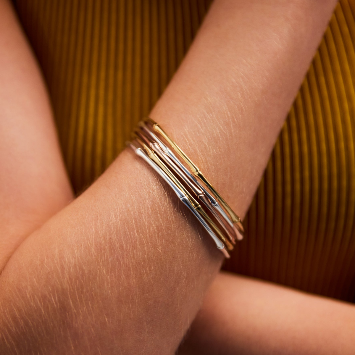 NAJO Guides | Differences between Sterling Silver, Yellow Gold & Rose Gold