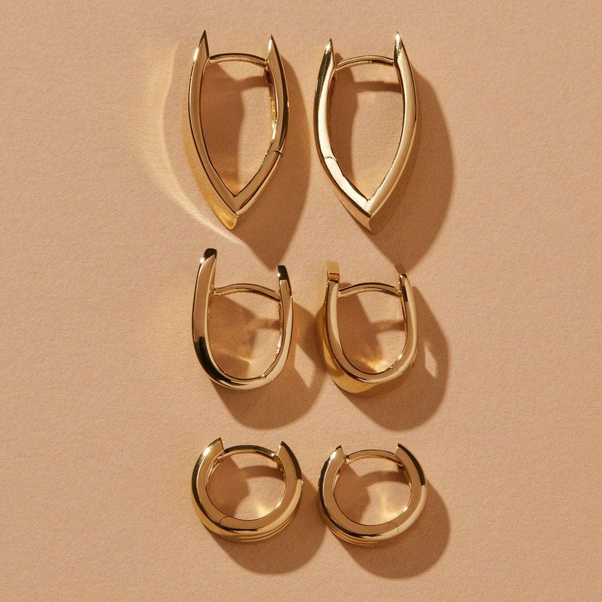 Gold Hoop Earrings