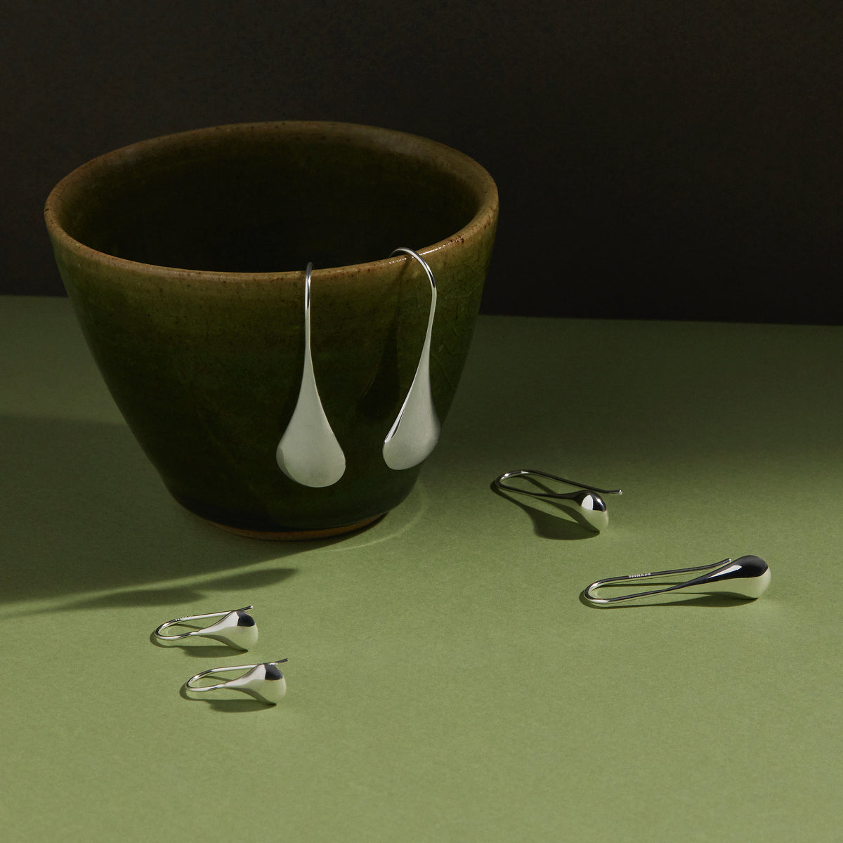 Sterling Silver Hook Earrings